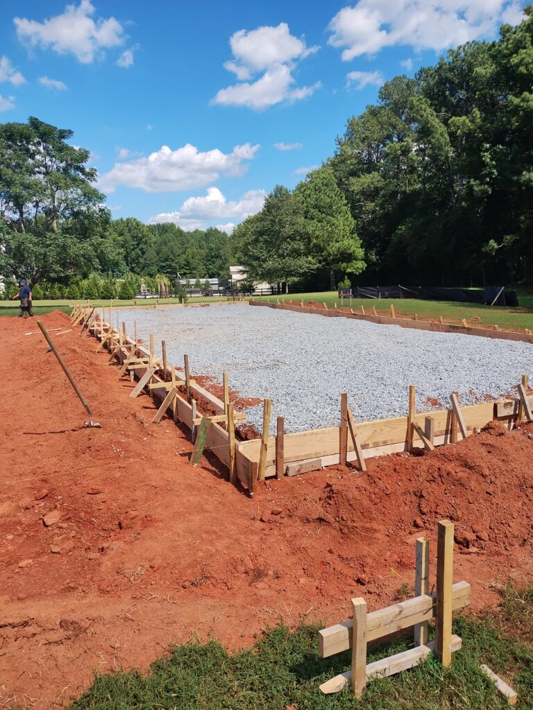 concrete foundation