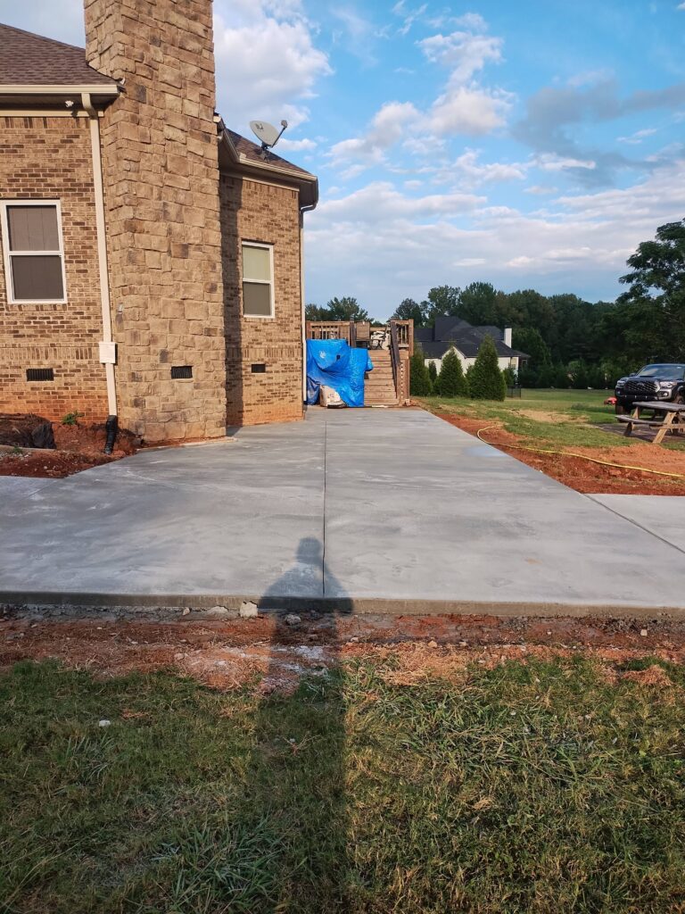 atlanta concrete patio